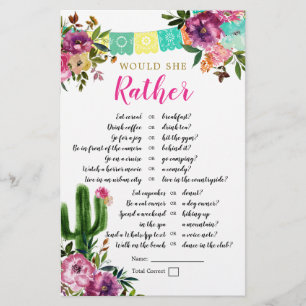 Colourful Mexican Taco bout Love Would She Rather