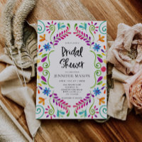 Colourful Mexican Theme Fiesta Bridal Shower