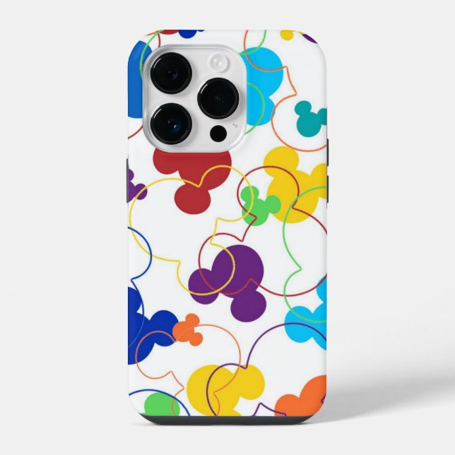 Colourful Mickey mouse  iPhone Case (Back)