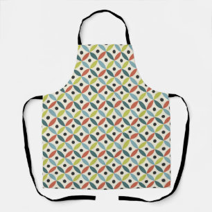 Colourful Mid Century decoration Apron