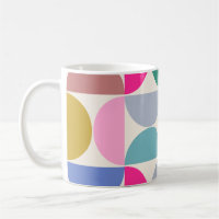 Colourful Mid Century Modern Abstract Pattern