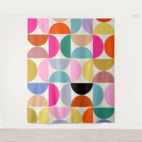 Colourful Mid Century Modern Abstract Pattern
