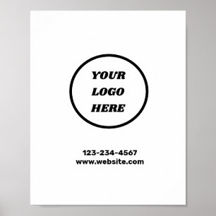 Colourful minimal add your text picture name  poster