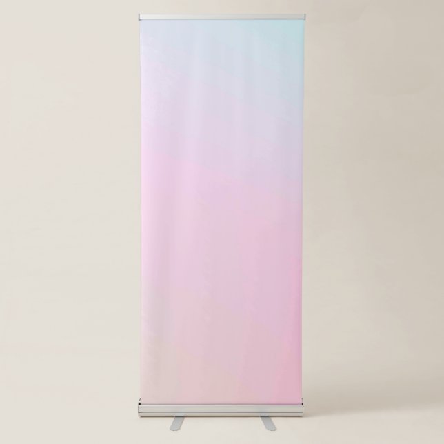 Colourful Minimal Best Vertical Retractable Banner (Front)