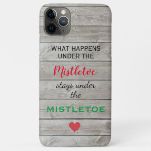 Colourful Mistletoe Holiday iPhone 11 Pro Max Case