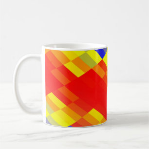 Colourful mix abstract background desingabstract,b coffee mug