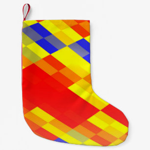 Colourful mix abstract background desingabstract,b small christmas stocking