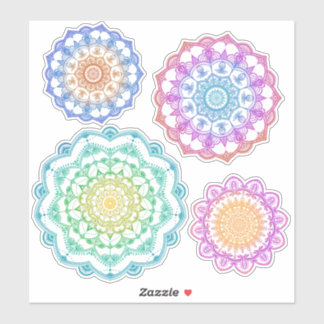 Colourful Mixed Mandala Set