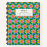 Colourful Mod 60s Bright Flower Mandala Custom