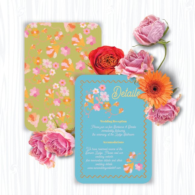 Colourful Mod Embroidery Details Information Card (Creator Uploaded)
