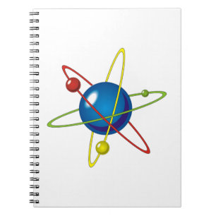 Colourful Model of the Atom Notebook