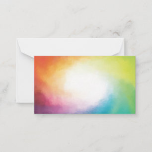 Colourful Modern Abstract Art Blank Template