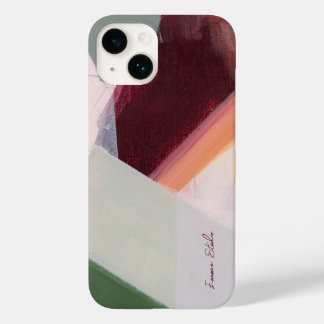 Colourful Modern Abstract Art Custom Name Case-Mate iPhone 14 Case