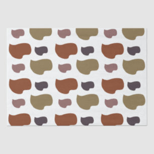 Colourful Modern Abstract  Tissue Paper