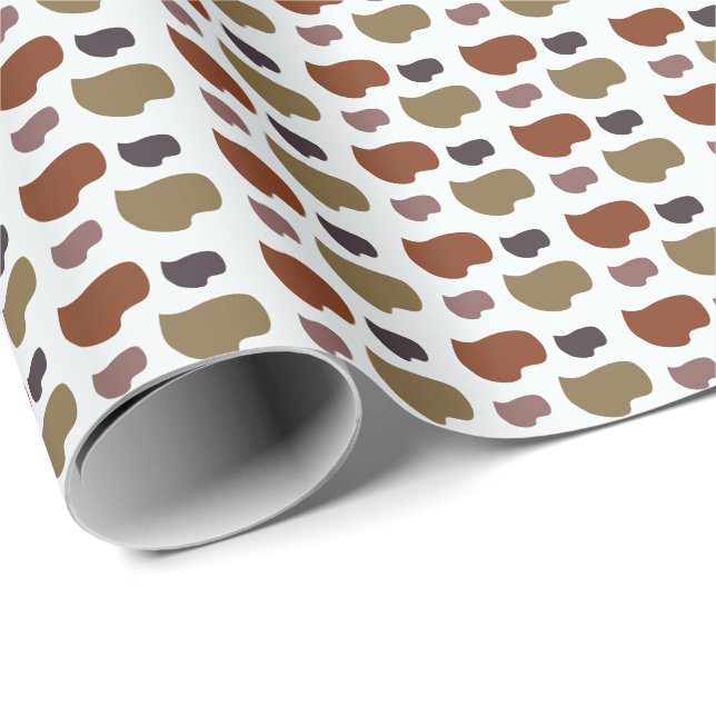 Colourful Modern Abstract  Wrapping Paper (Roll Corner)