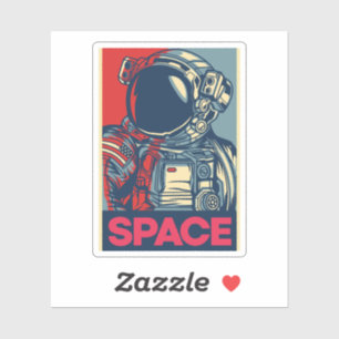 Colourful Modern Astronaut Space