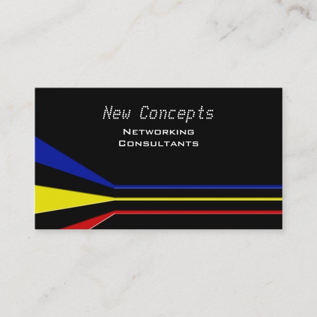 Colourful & Modern Business Card (Front)