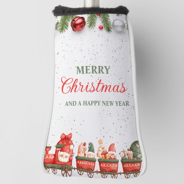 Colourful Modern Christmas Day Best Putter  Golf Head Cover (Rotate 90)