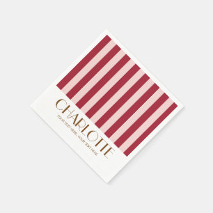 Colourful Modern Customised Birthday Party Decor Napkin