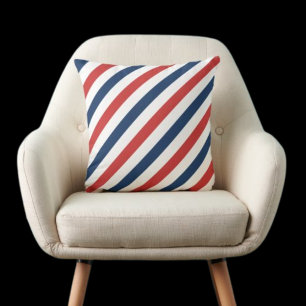 Colourful Modern Cute Stripes Pattern          Cushion