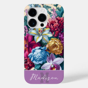 Colourful modern floral arrangement  Case-Mate iPhone 14 pro case