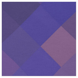 Colourful Modern Geometric Diamond Pattern #17 Fabric