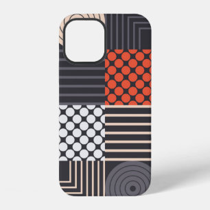 Colourful modern geometric seamless pattern iPhone 12 case