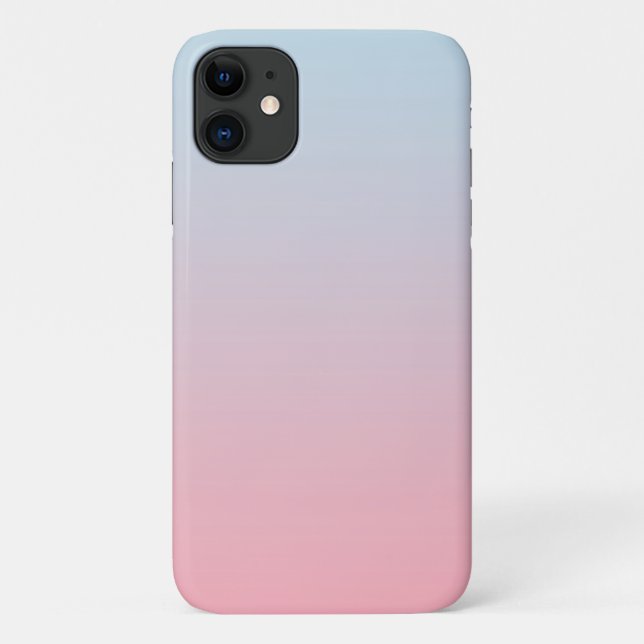 Colourful Modern Gradient Ombre Pastel Case-Mate iPhone Case (Back)
