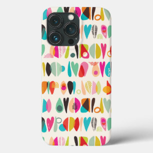Colourful modern heart design Case-Mate iPhone 13  Pro Case
