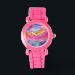 Colourful Modern Mosaic Geometric Pattern 2 Watch<br><div class="desc">Modern colourful mosaic polygonal geometric seamless pattern. If you need any help customising any of my designs,  contact ArtOnWear designer. Free text formatting with live help available by request.</div>