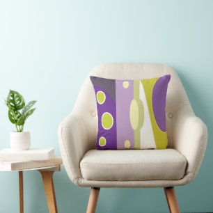 Colourful Modern Print Cushion