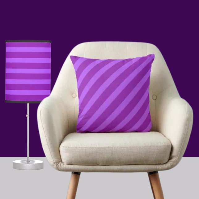 Colourful Modern Striped Pattern           Cushion (Creator Uploaded)