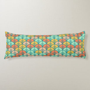 Colourful Modern Trendy Geometric Fish Scale Body Cushion