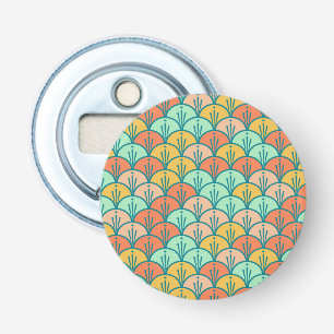 Colourful Modern Trendy Geometric Fish Scale Bottle Opener