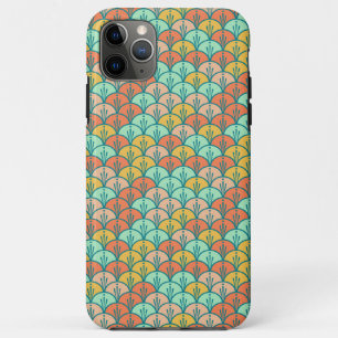 Colourful Modern Trendy Geometric Fish Scale iPhone 11 Pro Max Case