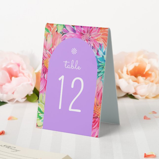 Colourful Modern Tropical Watercolor Floral Weddin (In SItu (Wedding))