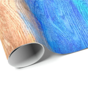 Colourful Modern Wood Grain Background #26 Wrapping Paper