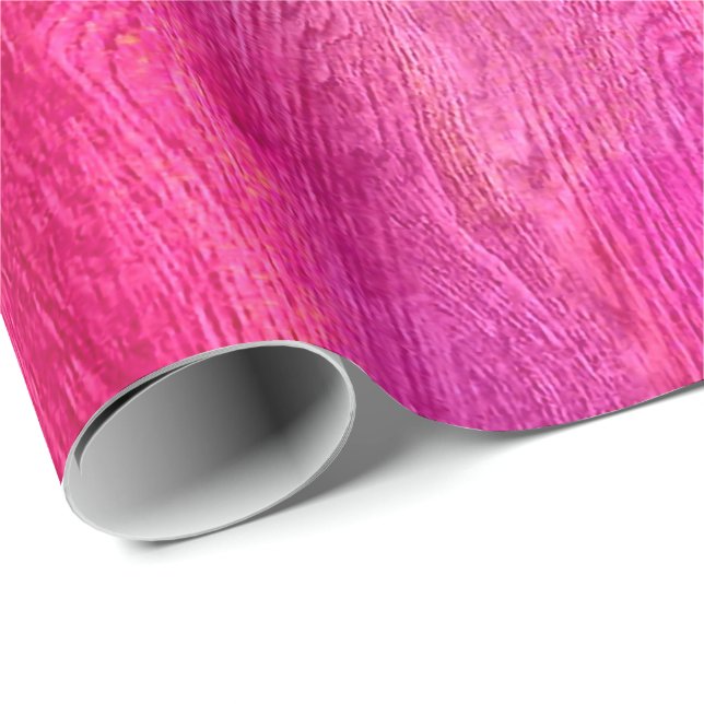 Colourful Modern Wood Grain Background #33 Wrapping Paper (Roll Corner)