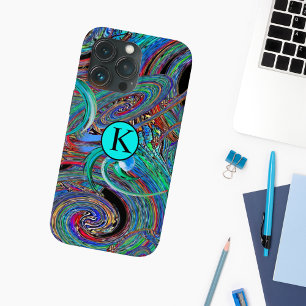 Colourful Monogram Trendy Abstract  Case-Mate iPhone 13 Pro Case