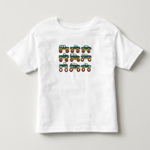 Colourful Monster Truck International Dot Day  Toddler T-Shirt