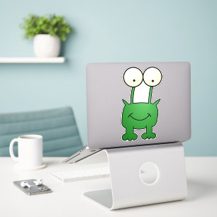 Colourful monster vinyl sticker