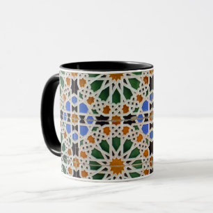 Colourful Moorish Mosaic Mug