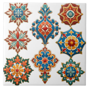 Colourful,Moroccan,mosaic, Tile