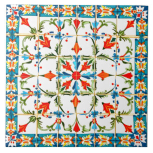 Colourful,Moroccan,mosaic, Tile