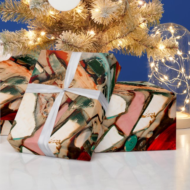 Colourful Mosaic Art Wrapping Paper (Holidays)