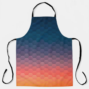 Colourful mosaic. Geometric hipster retro backgrou Apron