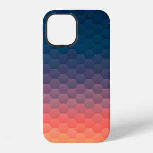 Colourful mosaic. Geometric hipster retro backgrou iPhone 12 Case