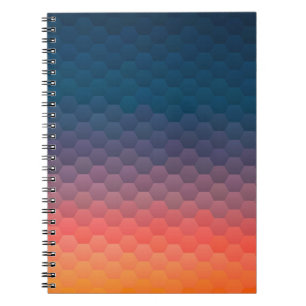 Colourful mosaic. Geometric hipster retro backgrou Notebook