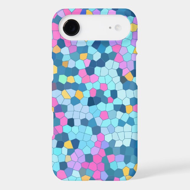 Colourful Mosaic iPhone 4/4S case (Back)
