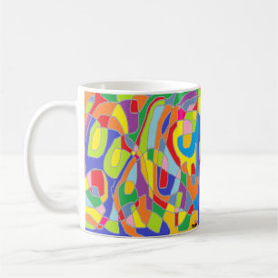 colourful mosaic mug a hint of Africa North